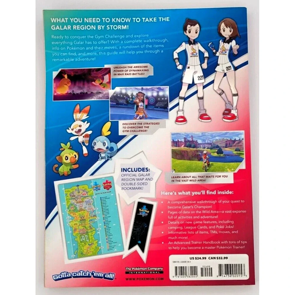 POKEMON SWORD‎ & POKEMON SHIELD OFFICIAL GALAR REGION STRATEGY GUIDE